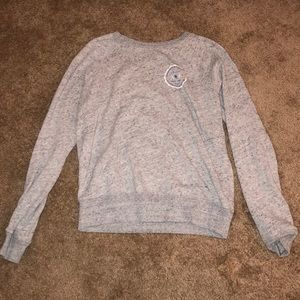 Grey crew neck